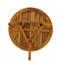 Table d'appoint ronde en acacia