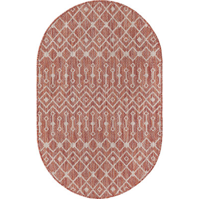 Tapis d'extérieur Preen couleur rouille