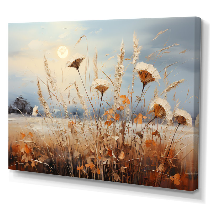 Blooming Prairie Dreams I sur impression sur toile, H 34 po x l 44 po x P 1,5 po, Toile tendue