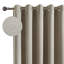 Linen 100% Blackout Eyelet Curtain Panel Pair-2057984410-2057984408