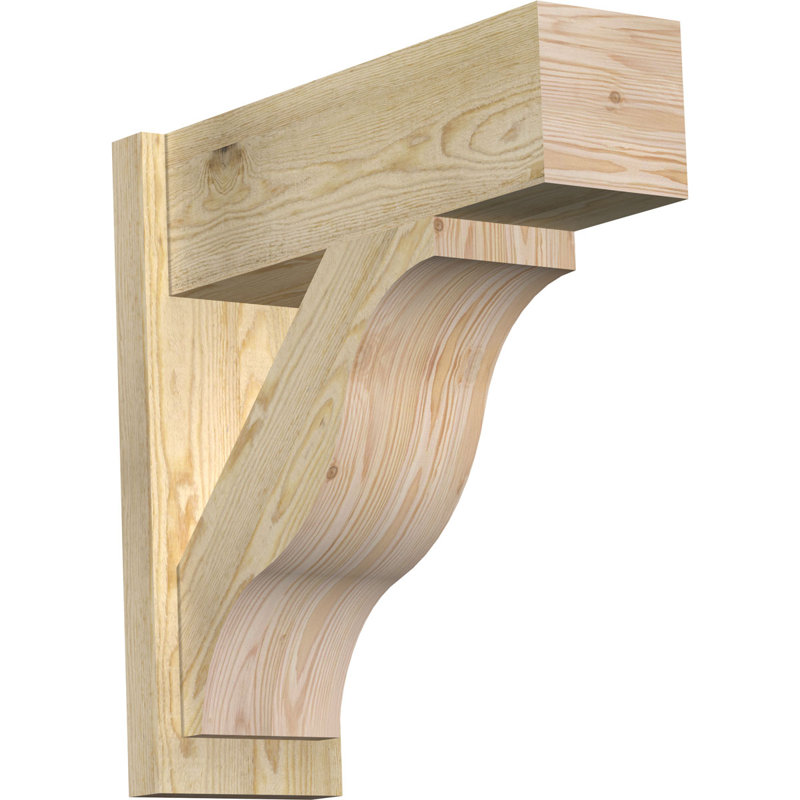 Jeu de blocs Funston, 8" W Douglas Fir (Rough Sawn), P 24 po x H 24 po
