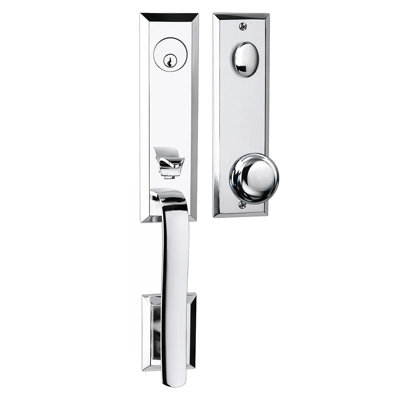 Bravura 971-906 Active Austin Handleset with Macon Knob in Bright Chrome