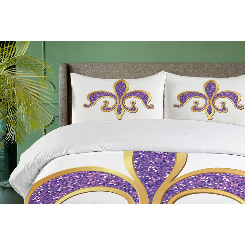French Country Polyester Duvet Cover