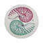Nautilus Turq Pebble 16" Vinyl Placemat-50817806