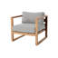 Venice Outdoor Teak Lounge Chair-1371331836