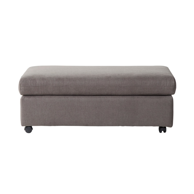 Repose-pieds de salon en tissu, Gris