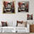 Red Modern Bathroom Charm II - Laundry Wall Art-1298765628-1298765629