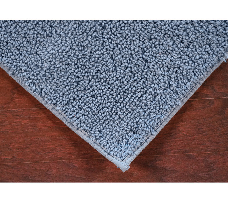 Tapis pour salle de bain Roanoke, Bleu ciel, 24 po x 40 po