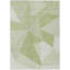 Tapis géométrique intérieur / extérieur rectangulaire en polyester tissé à la machine 1 pi 8 po x 2 pi 6 po Heffington-74846827