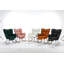 Chaise berçante en tissu avec repose-pieds Teddy-2126196870
