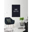 Reproduction d’art textuel sur toile tendue « Mind Matter »-32784375