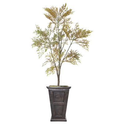 89'' Faux Bamboo Tree in Planter