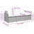 Patio Sofa With Cushions 3-Seater Poly Rattan-273108637-272390807