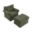 Chaise d'appoint rembourrée avec repose-pieds-947080793