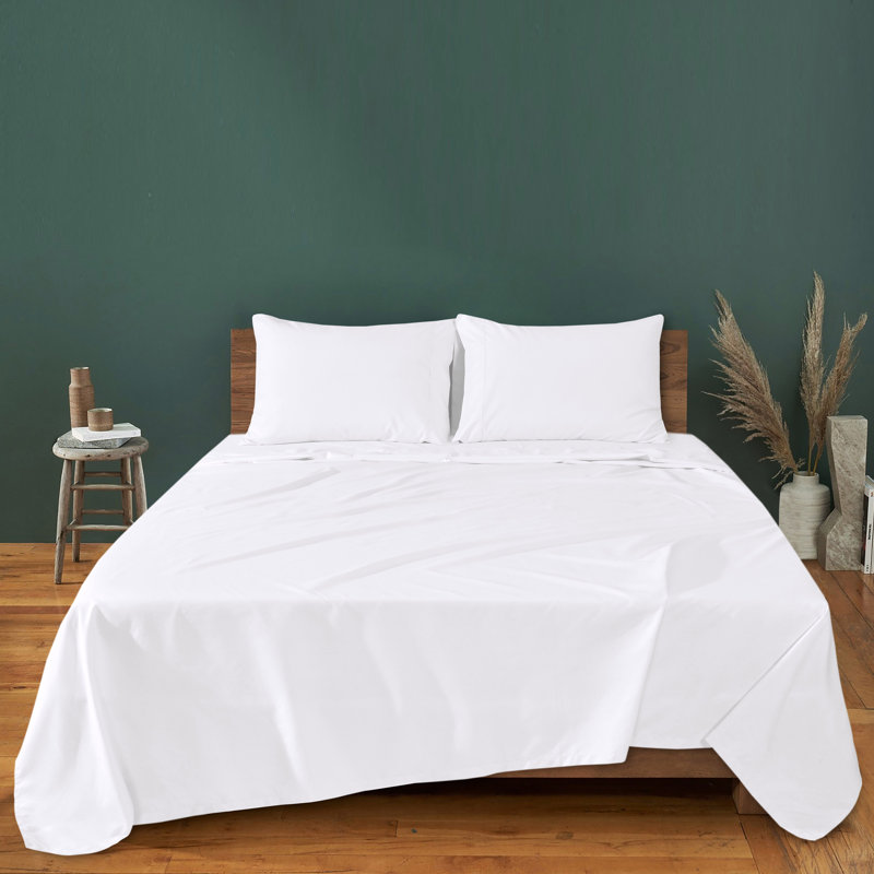 Brushed Microfiber Sheet Set, Gray, Twin XL Sheet Set + 1 Fitted Sheet + 1 Pillowcase