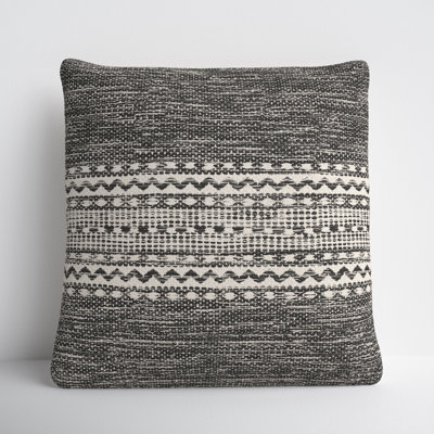 Julian Geometric Cotton Throw Pillow