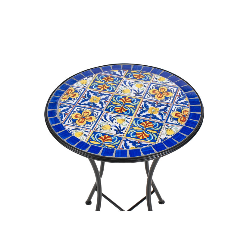 Aalijah Round 2 - Person 60Cm L Outdoor Bistro Table