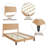 Pine Solid Wood Standard Bed-1465116232-1465116233