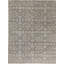 Geometric Area Rug in Charcoal
