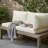 Paom Outdoor Cushion For Bench Set Of 3, Oxford Fabric-105906730