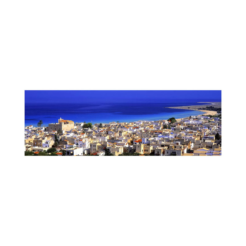 San Vito Lo Capo, Sicily, Italy - Wrapped Canvas Panoramic Print, 30.48 cm H x 91.44 cm W x 1.91 cm D