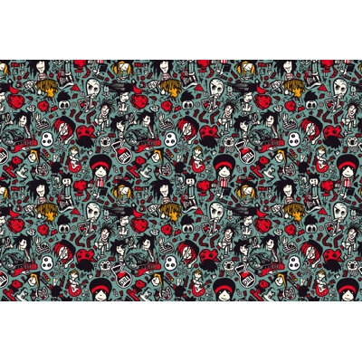 Emo Styles Black Comforter
