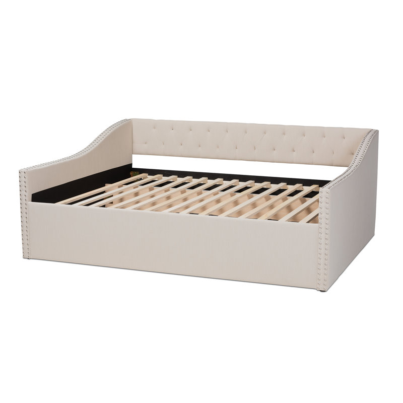 Lit de jour avec couchette Johnvincent, Grand, Aucun, Beige