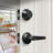 Levers With Deadbolt Reversible Entry Set-57886759