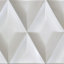 Armoire console argent métallique et champagne