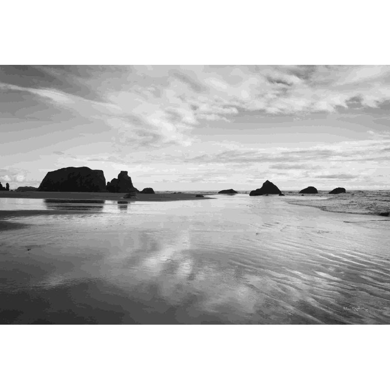 Bandon Beach Oregon II - Photographie sur toile tendue, H 8 po x l 12 po