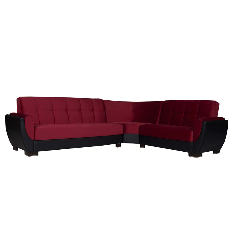 Canapé modulaire rembourré avec rangement PrimeNest SkyHaven