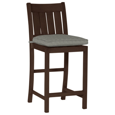Club 24" Patio Bar Stool with Cushion