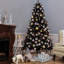The Holiday Aisle® 7 ft. North Valley Black Spruce Tree with Clear Lights