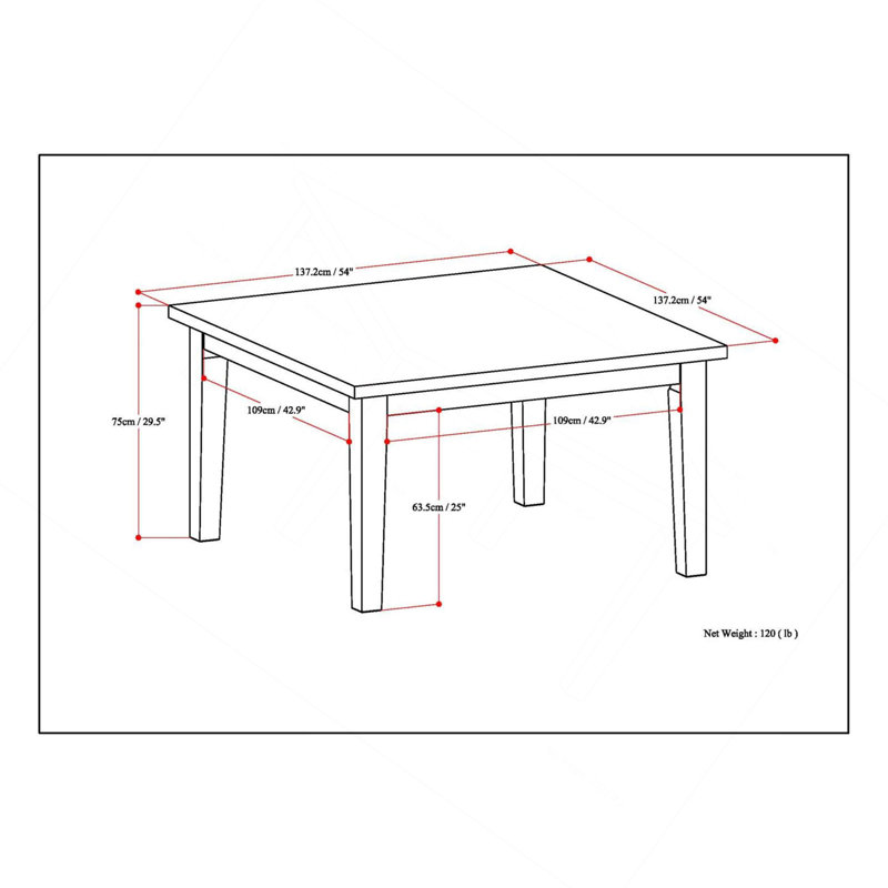 Table de salle à manger Eastwood
