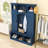 Hall Tree with Arched Design, Storage Bench, Side Cabinets and Hooks-129747989
