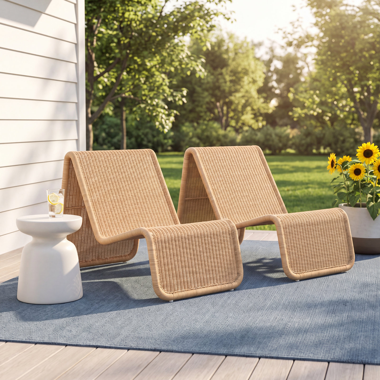 Menta Patio Lounge Chair