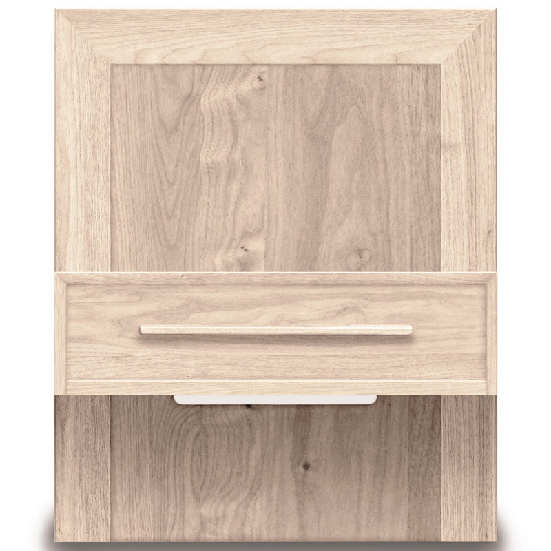 Table de chevet 1 tiroir Moduluxe, Cerisier naturel, Conventionnel