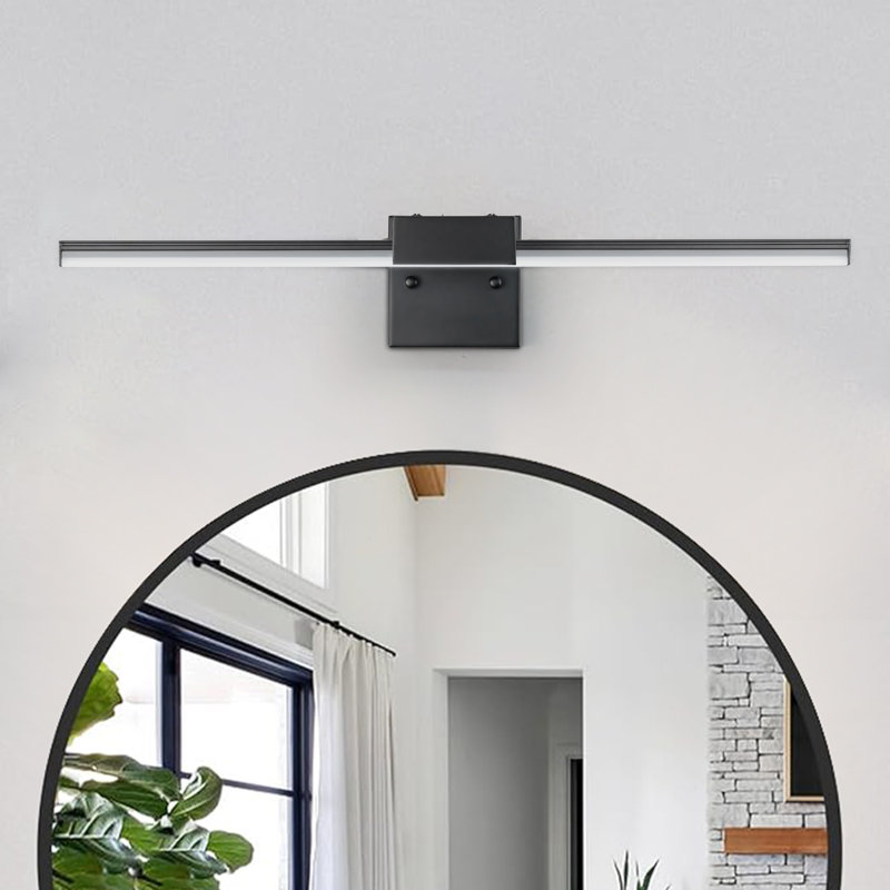 Éclairage pour meuble-lavabo à DEL Graylee, Noir
