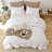 Ensemble d'édredon toutes saisons 3 pièces Superfiber Bohemian Pom-97788918-97788922