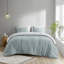 Quality Cotton Bedding Set, Jacquard Style, Aqua For Cozy Home