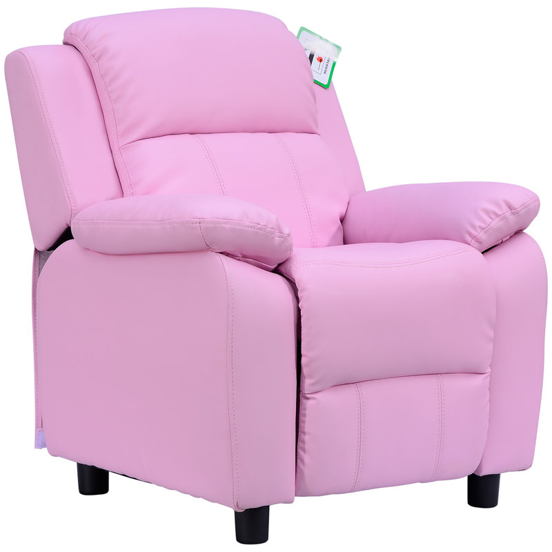 Debbra 64cm Wide Standard Recliner, Pink