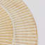Décoration murale ronde sculptée à la main, style roue, 91 cm (36 po)