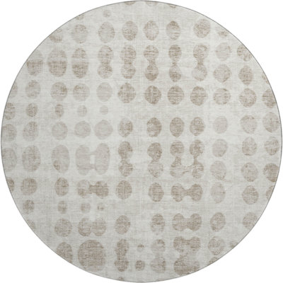 Tapis ivoire Prisco lavable à la machine de qualité supérieure