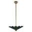 Furrow 16-in Red dimmable LED Pendant-763445040-763445043