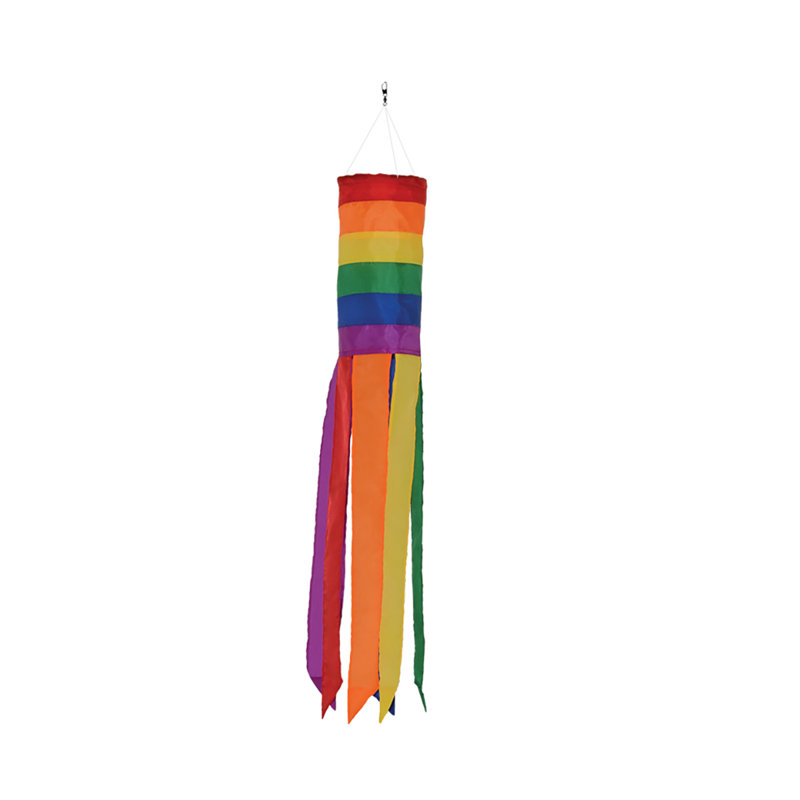 Manche à air Rainbow, H 24 po x l 4 po