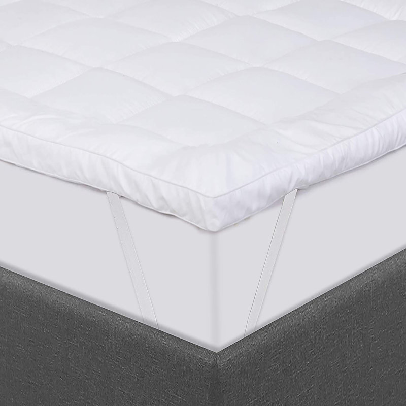 NightComforts Microfibre Mattress Topper 600GSM, Super King (6')