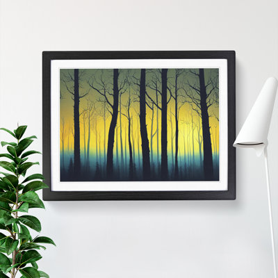 Progressive Summer Forest - Single Picture Frame Print