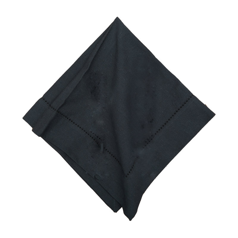 Hareton 20'' Cotton Napkin, Black