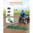 Drag Harrow Heavy Duty Tow Behind Drag Harrow Driveway Grader Rake-116369273