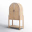 Boudreau Bar Cabinet-Light Natural Parawood